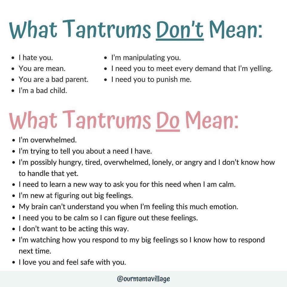 Tantrums or Attachment Needs?