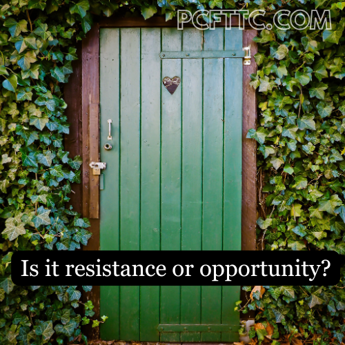 Turning Resistance into Communication Opportunities